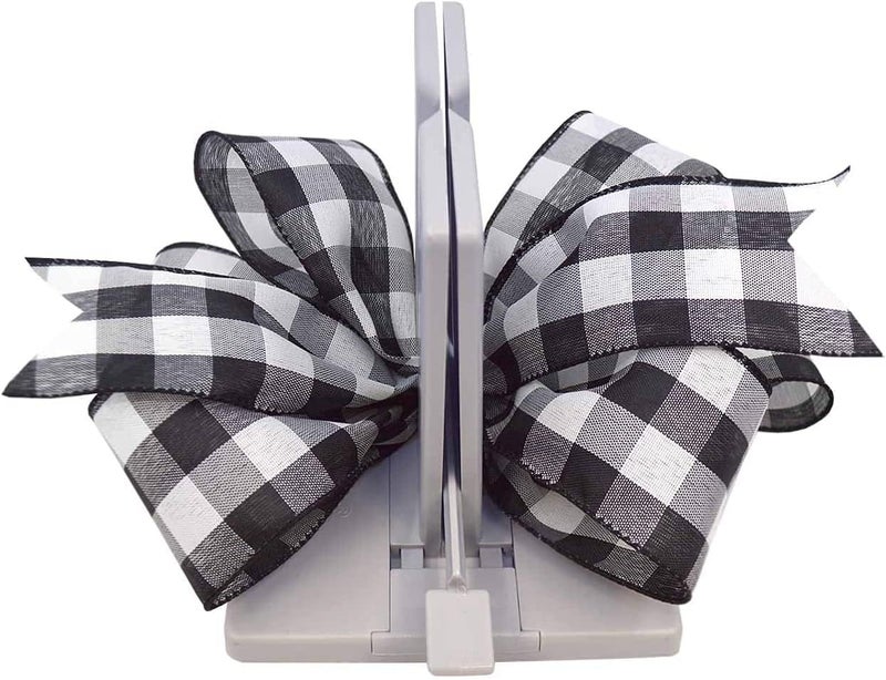 Bowdabra Bow Maker Kit, Large Bundle with 100yd Silver Bow Wire for Creating Ribbon Gift Bows, Swags, Decorations, Hair Bows, Party Favors, Corsages, Wreath Bows, Christmas Decor - Image 3